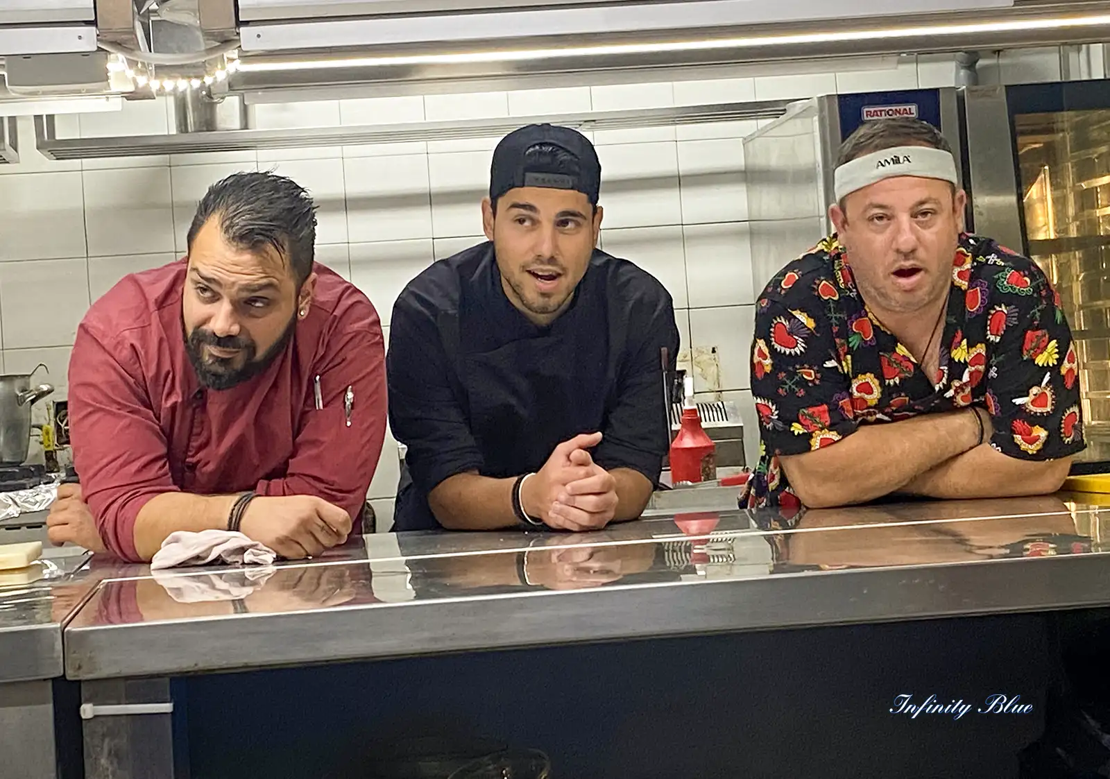 chefs of infimity blue restaurant